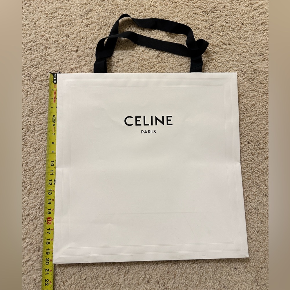 celine paper shopping / gift bag